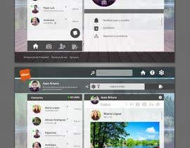 #7 for Diseño de aplicación web (Boceto) de chat parecido a Windows Live Messenger by PabloSabala