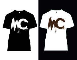#64 MC Painted Letters Shirt Design részére mdabdulbaten1972 által