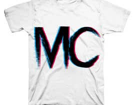 #105 MC Painted Letters Shirt Design részére usaidirshad által