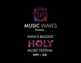 #94 for Design a logo for Indian Biggest Holi Festival 2018 by Mowaz