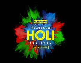 #75 for Design a logo for Indian Biggest Holi Festival 2018 by LagneshRorschach