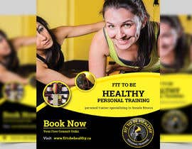 #3 para Double Sided Flyer For Personal Training Business and Studio de Forhad95s