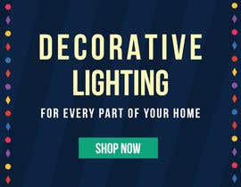 #11 for Design an Email banner to advertise our decorative lighting av hemotim