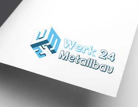 #68 for I need a logo design for the text: Werk 24 Metallbau af Mahmudgraphic