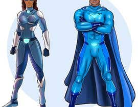 #66 for Design/Illustrate a set of Black Superheroes by irefirus80