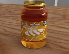 #20 para Label design for Honey Jar (eticheta miere) por daberrio