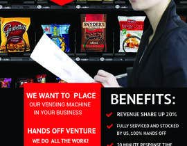 #200 dla Design a Flyer For A Vending Machine Company przez narayaniraniroy