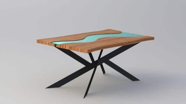 Konkurrenceindlæg #65 for                                                 6x Table legs  in steel (   Photorealistic Rendering )
                                            