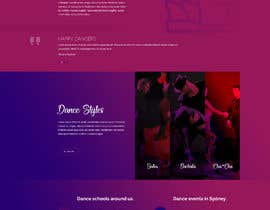 #19 pёr Home page concept design for a Latin-dance website nga helpyourjob