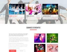 #22 pёr Home page concept design for a Latin-dance website nga vipul121312