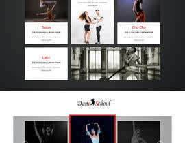 #7 pёr Home page concept design for a Latin-dance website nga kreativeimpress