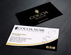 #356 za I need a business card Design for Chocolate Cafe od sabbir2018