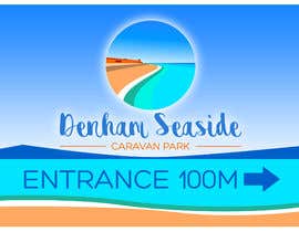 #3 untuk Design Entrance Signage (3x Signs) for a Caravan Park using existing logo oleh ramgubalane