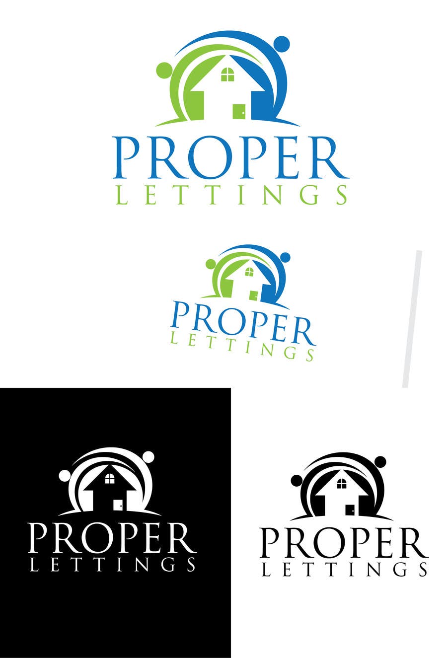 Tävlingsbidrag #60 för                                                 Design a Logo for property lettings website (house rentals)
                                            