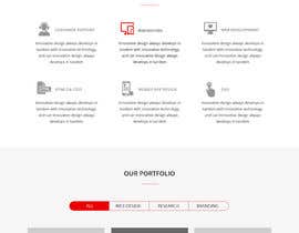 #4 for Make a landingpage design that will market webshop based on our logo by Masudhasan008
