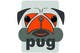 Miniaturka zgłoszenia konkursowego o numerze #203 do konkursu pt. "                                                    "Pug Face" logo for new online messaging service
                                                "