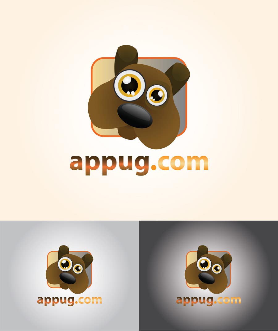 Tävlingsbidrag #175 för                                                 "Pug Face" logo for new online messaging service
                                            