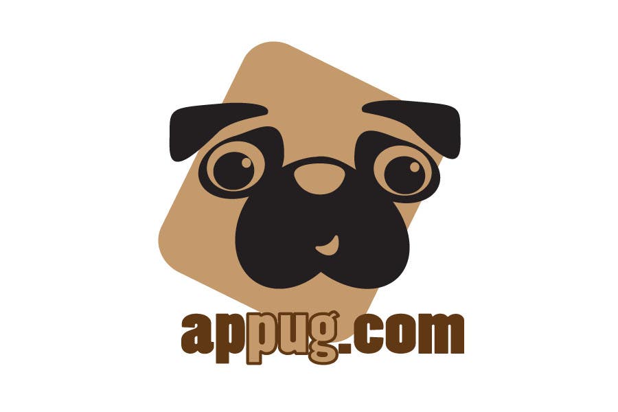 Konkurransebidrag #81 i                                                 "Pug Face" logo for new online messaging service
                                            
