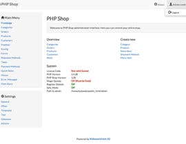 GigaFlip tarafından Design a Website Mockup for Admin Area için no 9