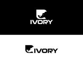 #32 for A simple, black and white logo of an elephant (or elephant&#039;s head) with tusks and the word &quot;IVORY&quot; written underneath. by logobangla