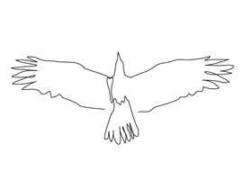 #94 Design an Abstract Bird Sternum Tattoo részére VyacheslavKolb által