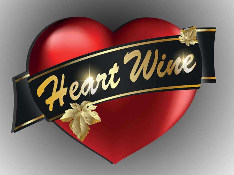 Penyertaan Peraduan #207 untuk                                                 Logo Design for Heart Wine (love wine)
                                            