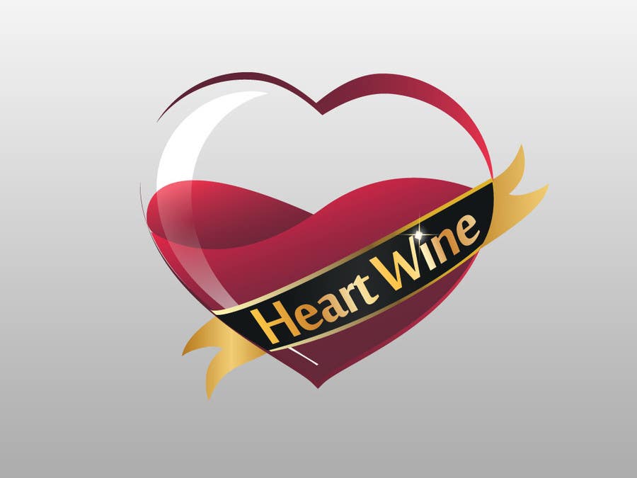 Participación en el concurso Nro.215 para                                                 Logo Design for Heart Wine (love wine)
                                            