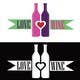 Miniatura da Inscrição nº 142 do Concurso para                                                     Logo Design for Heart Wine (love wine)
                                                