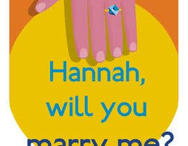 #87 for Design a marriage proposal poster by IgnatCamelia