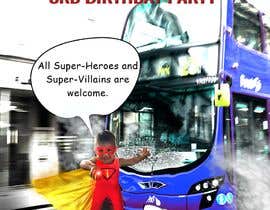 jonzki님에 의한 Super Hero Party Flyer - Fun Photoshop Contest을(를) 위한 #50