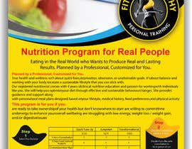 #11 for Flyer for A Nutrition Program Service by Manik012