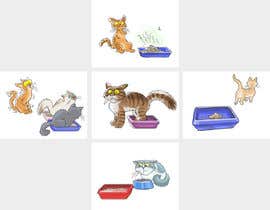 #25 สำหรับ Illustrate a cat care guide โดย yurkorymar