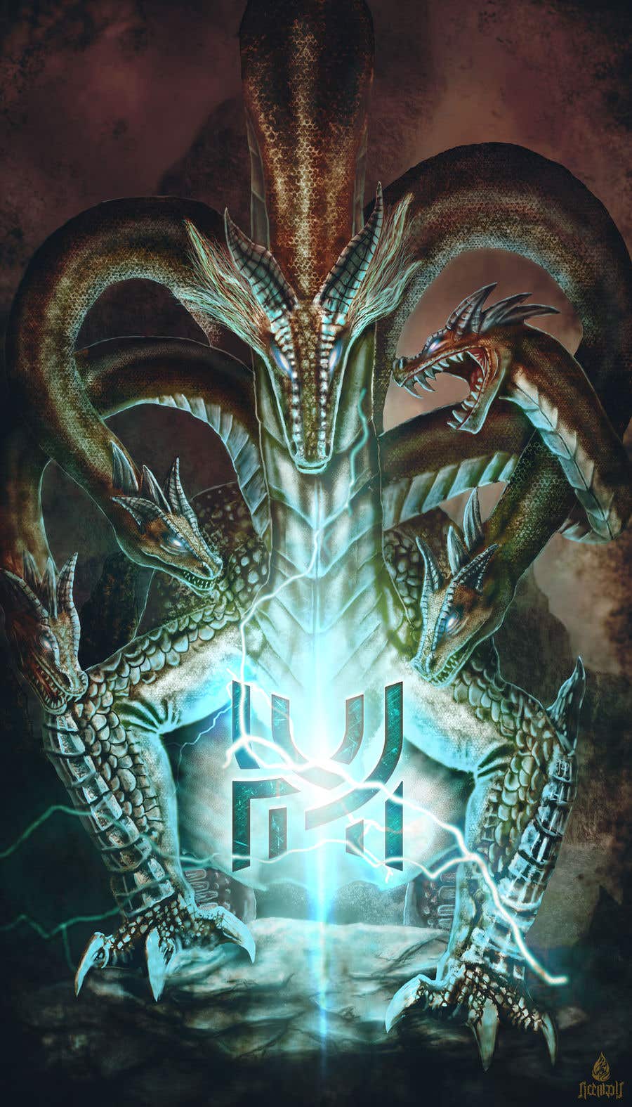 Konkurrenceindlæg #62 for                                                 Fantasy Art Contest: Brans Entertainment: Hydra
                                            