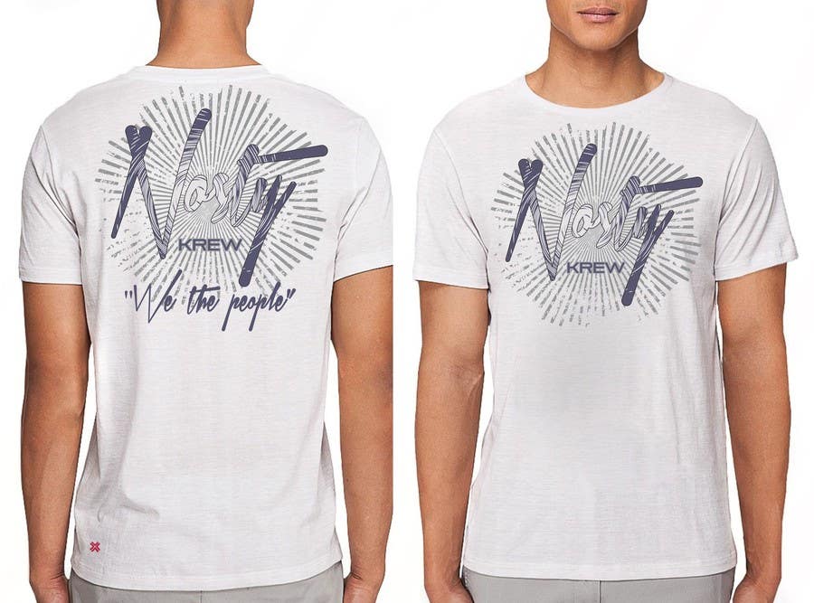 Konkurransebidrag #118 i                                                 T-shirt Design for Nòsty Krew
                                            