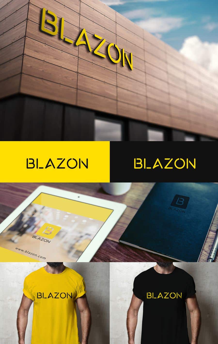 Contest Entry #2163 for                                                 LOGO For "BLAZON"
                                            