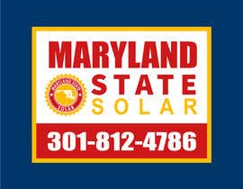 #4 for Maryland State Solar yard sign design by vs47