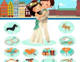 #11 for Illustrate Wedding Invite for Stockholm Wedding by mustjabf