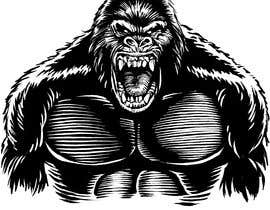 #35 for Illustrate a aggresiv Gorilla af fabianmarchal