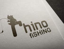 #249 för Logo for Rhino Fishing av designtoe