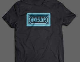 #54 ， t-shirt design &quot;money never sleeps&quot; 来自 Ajdesigner010
