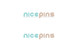 Miniatura da Inscrição nº 72 do Concurso para                                                     Logo Design for Nice Pins (nicepins.com)
                                                