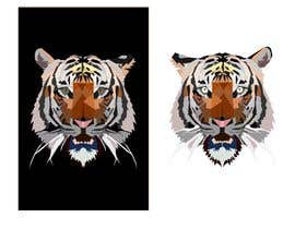 #7 for Animal poster: tiger by darrenbrassfield