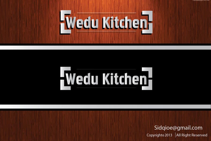 Penyertaan Peraduan #232 untuk                                                 Logo Design for Wedu Kitchens
                                            