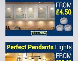#25 for Design 4 Small Banners - Kitchen Lighting by sakilahmed733