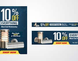 #24 for Design 3 Banners - 10% OFF Everything by ndevadworks
