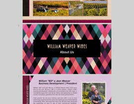 #14 for WILLIAM WEAVER WINE BROCHURE by ravshankambarov