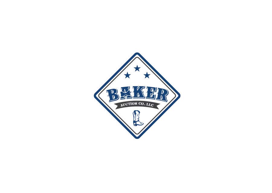 Intrarea #62 pentru concursul „                                                Logo Design - Baker Auction Co
                                            ”