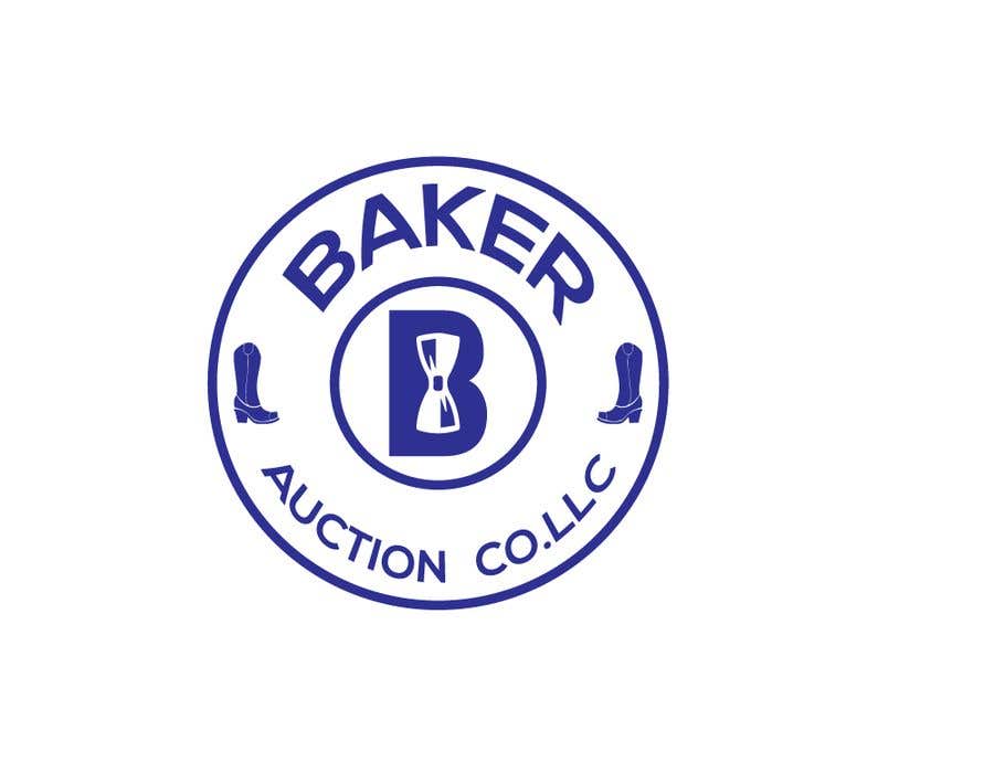 Intrarea #57 pentru concursul „                                                Logo Design - Baker Auction Co
                                            ”