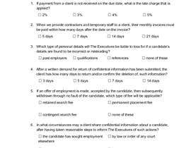 #12 for Create a Multiple Choice Test based on our Terms for our New Employees av KatieRoseAustin
