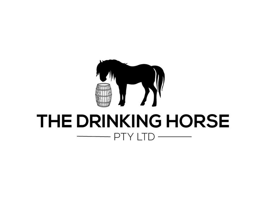 Kilpailutyö #23 kilpailussa                                                 Design a Logo for "THE DRINKING HORSE PTY LTD"
                                            